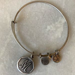 Alex and Ani initial ‘M’ bracelet